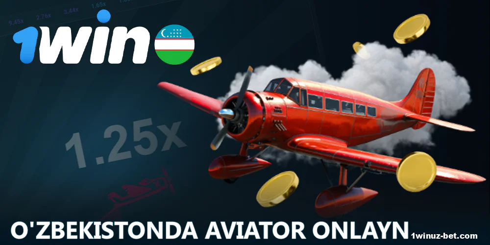 1Win O'zbekistonda Aviator o'yinida pul tikish imkonini beradi.